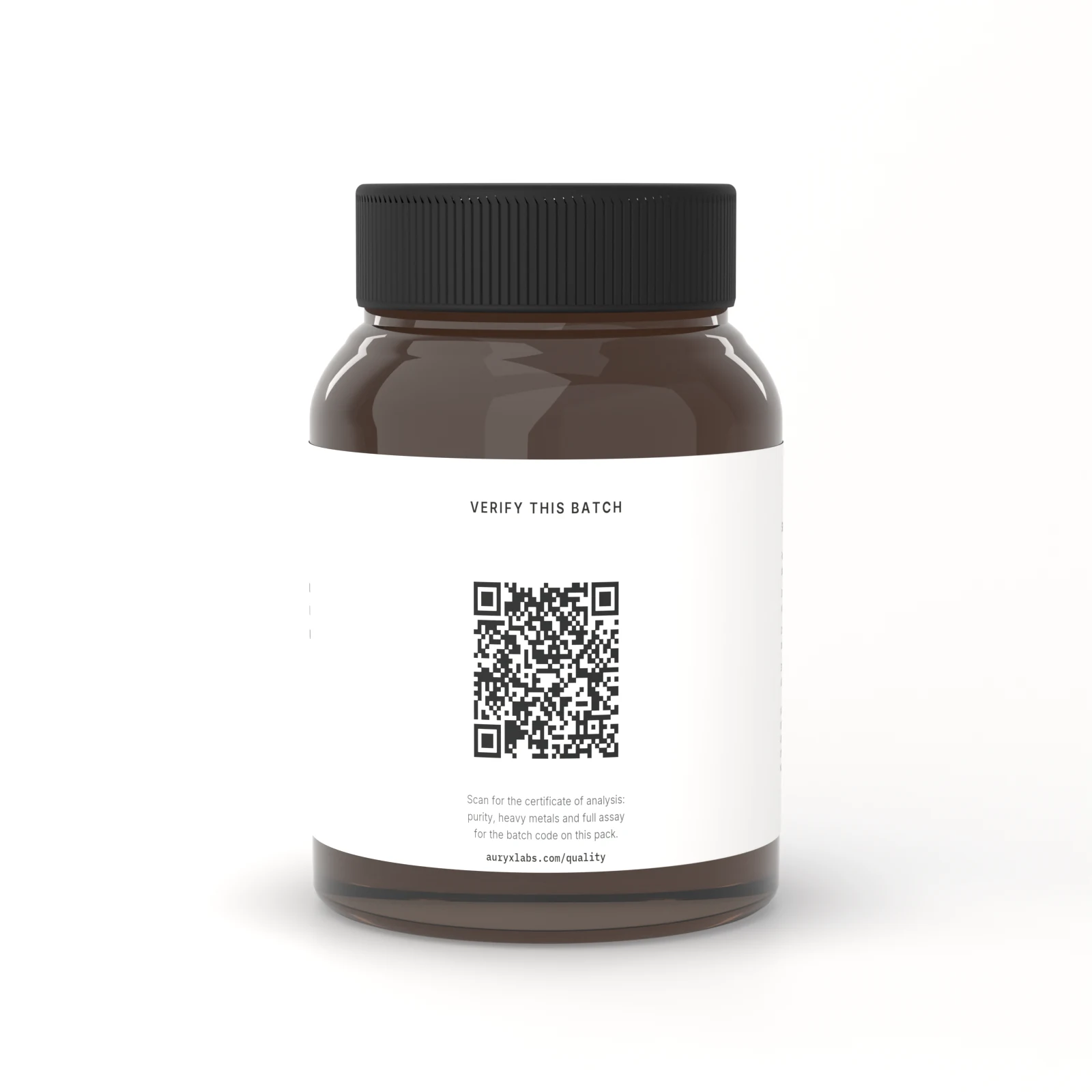 Creatine Monohydrate — batch verification panel